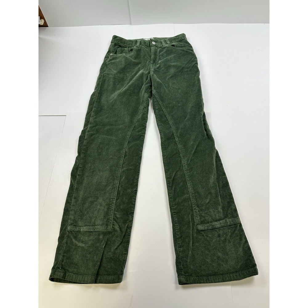 Free People We The Free Corduroy Green Size 27 Womens Pants